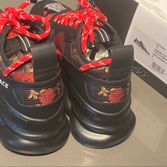 VERSACE CHAIN REACTION WOMEN 36.5 US 6 BRAND NEW WITH TAG ASKING 850 - Picture 8 of 9